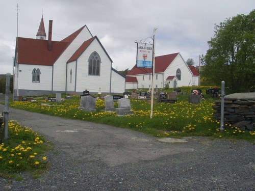 Commonwealth War Grave Carbonear Anglican Church Cemetery