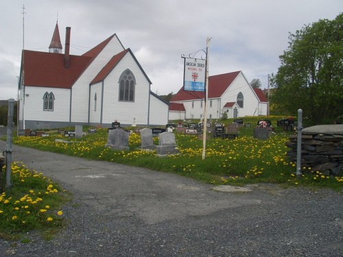 Oorlogsgraf van het Gemenebest Carbonear Anglican Church Cemetery