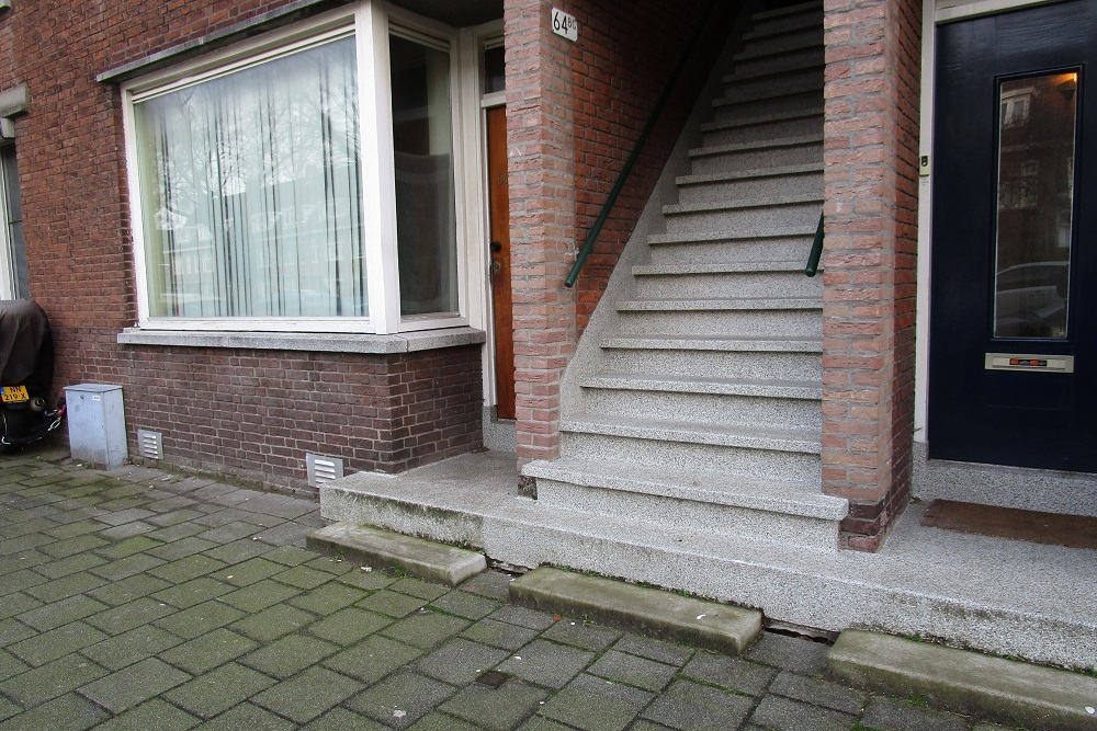 Stumbling Stone De Quackstraat 64c #3