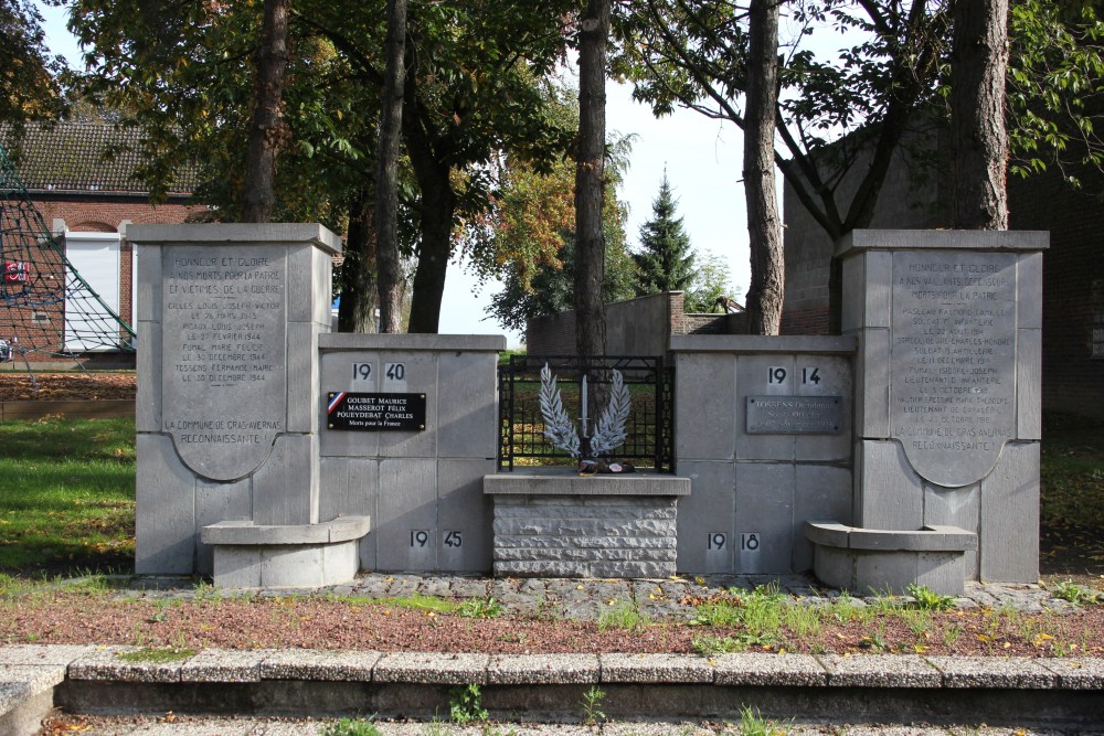 Oorlogsmonument Cras-Avernas