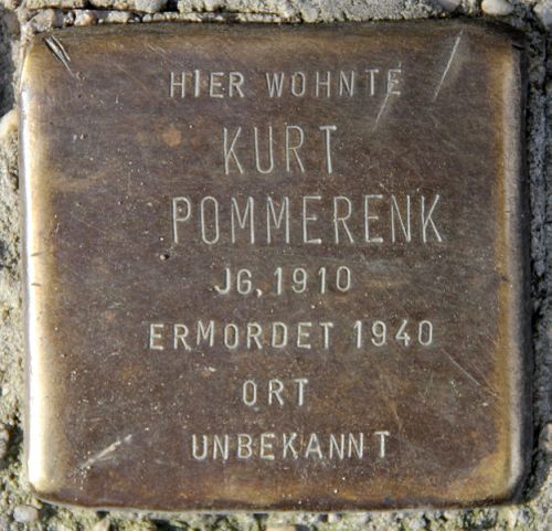 Stolperstein Waldemarstraße 96