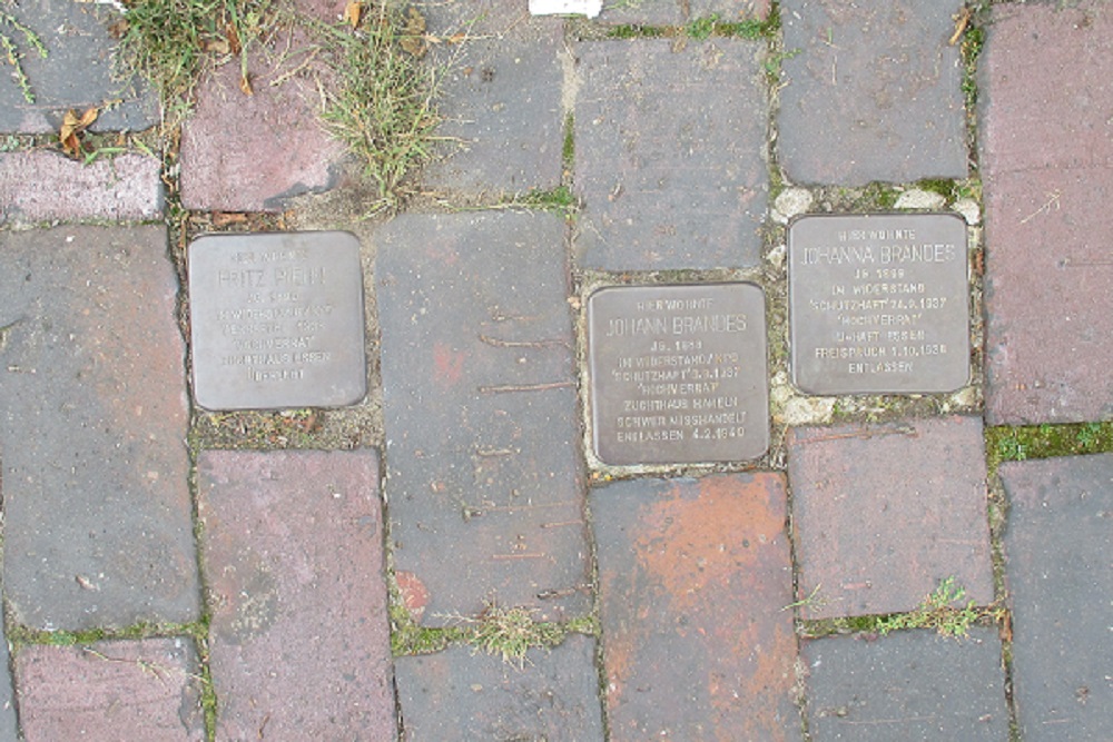 Stolperstein Schnedermannstrae 103 #1