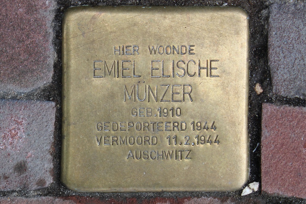 Stolperstein Jan Blankenstraat 112-114