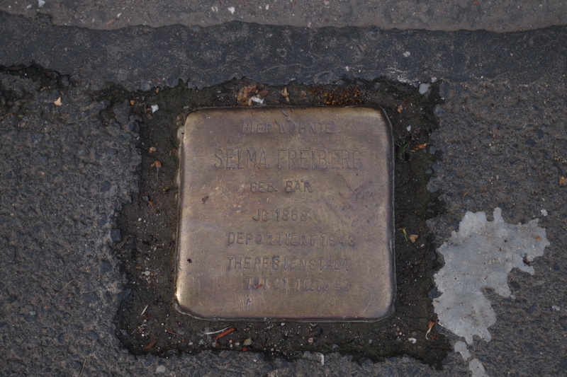 Stumbling Stone Palanterstraße 51 #1