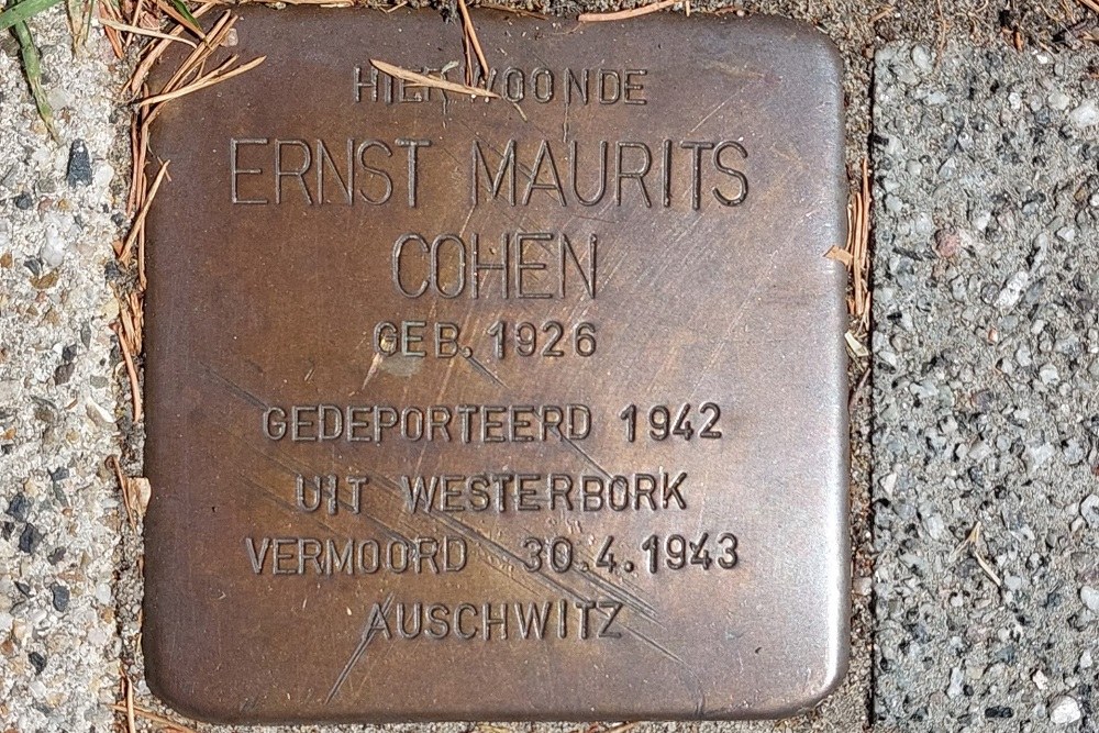 Stolperstein Mathenesserlaan 451