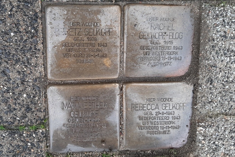 Stolpersteine Willebrordusstraat 15b #2