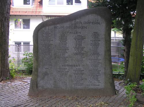 War Memorial Mnster #1