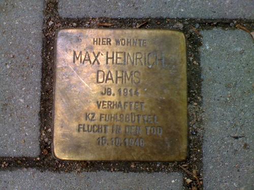 Stolperstein Zimmerstraße 47 #1