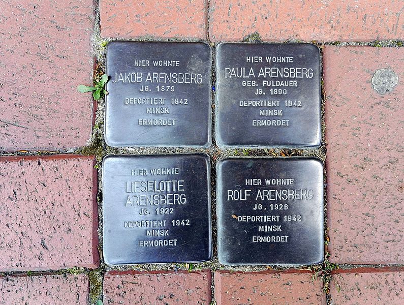 Stolpersteine Neustrae 20 #1