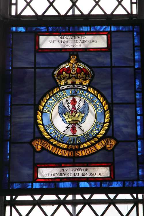 Memorial Window RAF Bomber Command