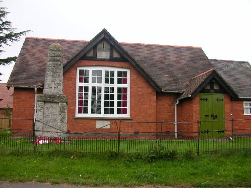 Oorlogsmonument Church Lawford en Kings Newnham