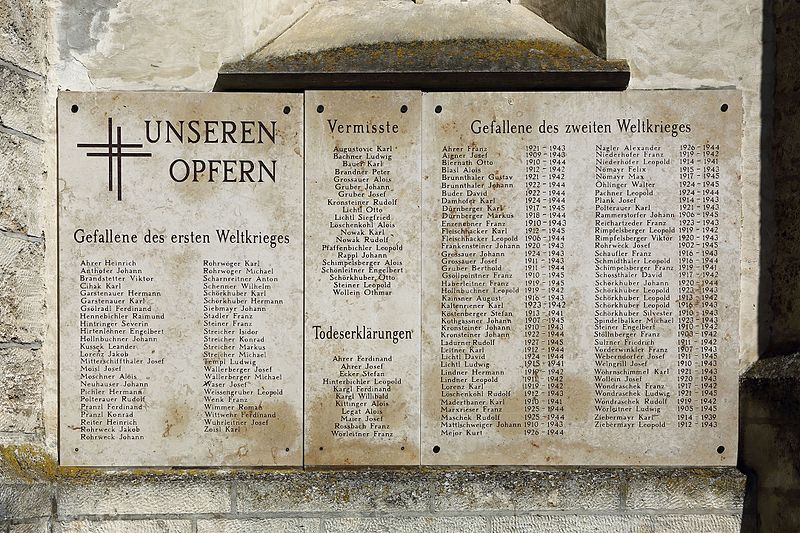 Oorlogsmonument Losenstein