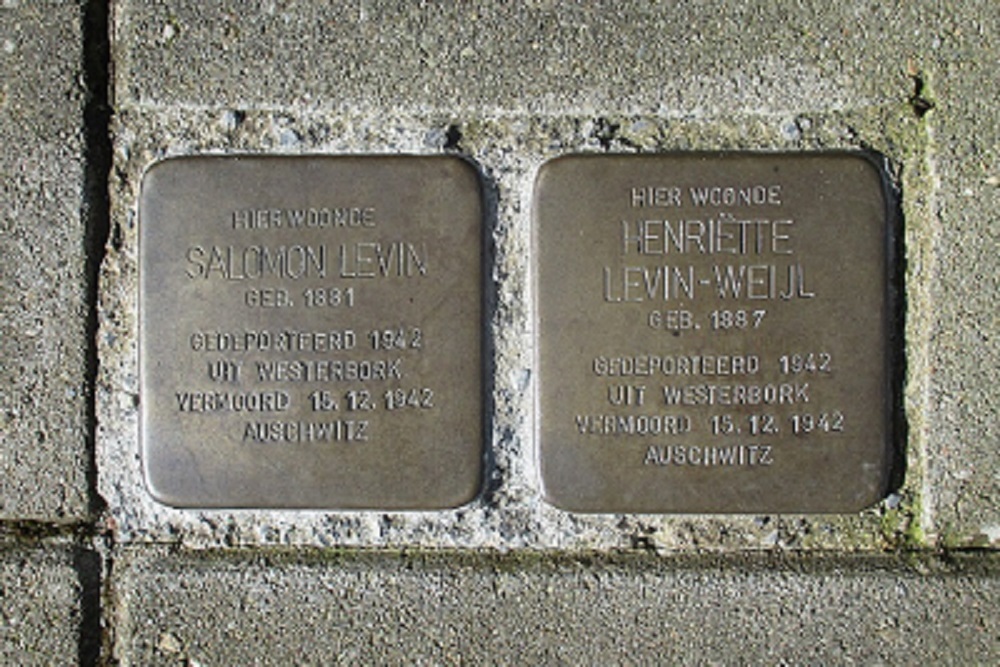 Stolpersteine Schoolstraat 13