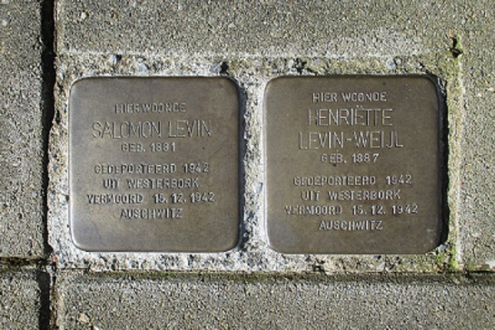 Stolpersteine Schoolstraat 13 #1