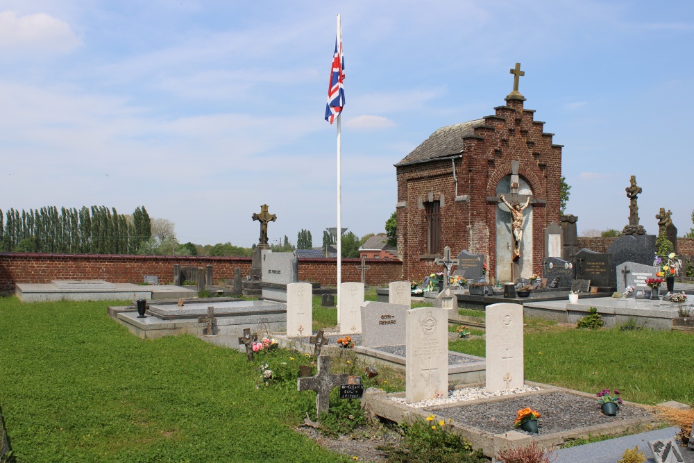 Oorlogsgraven van het Gemenebest Blaugies