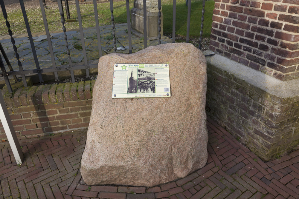 Liberation Route Marker 037: Sinterklaas at Mariaoord