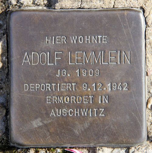 Stumbling Stones Weinstraße 32 #1