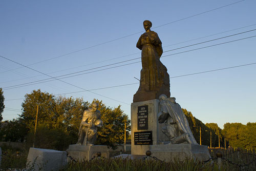 Massagraf Sovjet Soldaten Horlivka