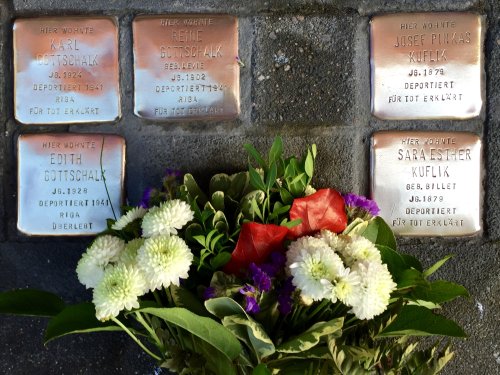 Stolpersteine rdinger Strae 7