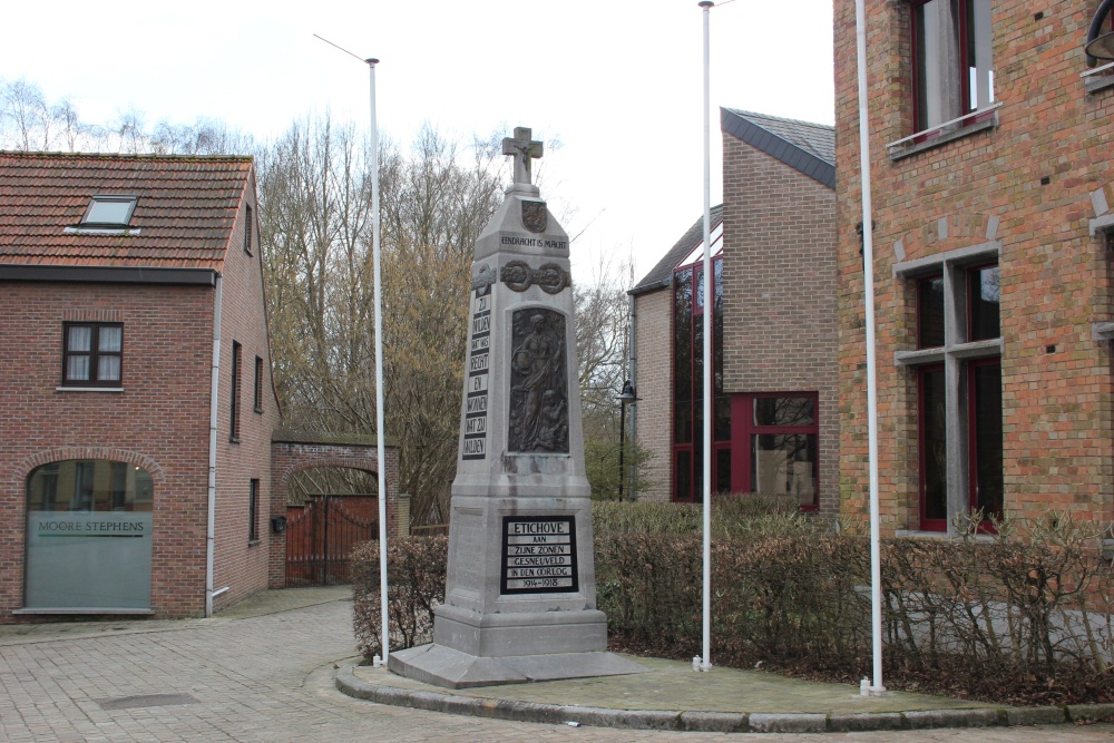 Oorlogsmonument Etikhove