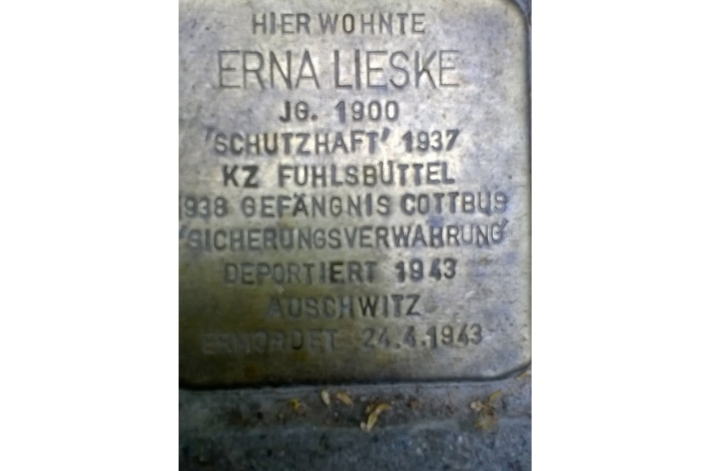 Stolperstein Armgartstrae 20