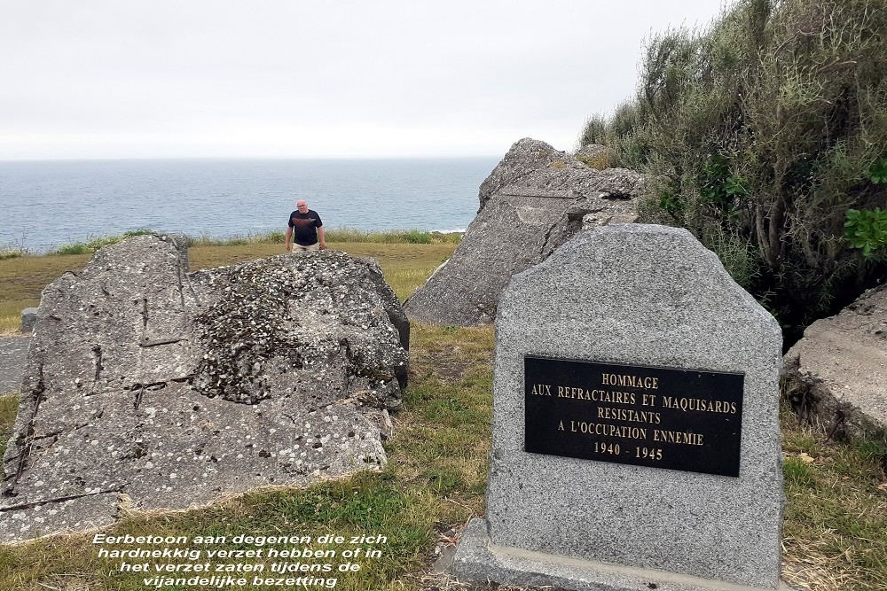 Oorlogsmonument Pointe du Roc #4