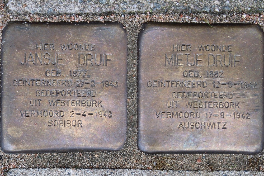 Stolpersteine Grevelingenstraat 4 #1