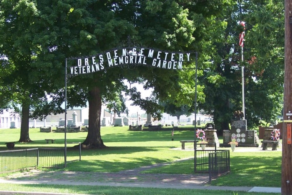 American War Grave Dresden Cemetery