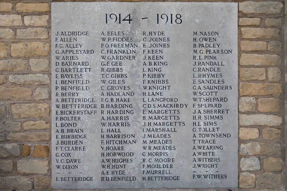 War Memorial Chipping Norton #2