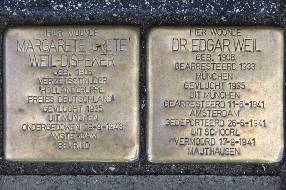 Stolpersteine Beethovenstraat 48