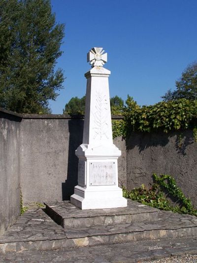 Oorlogsmonument Cours-les-Bains #1