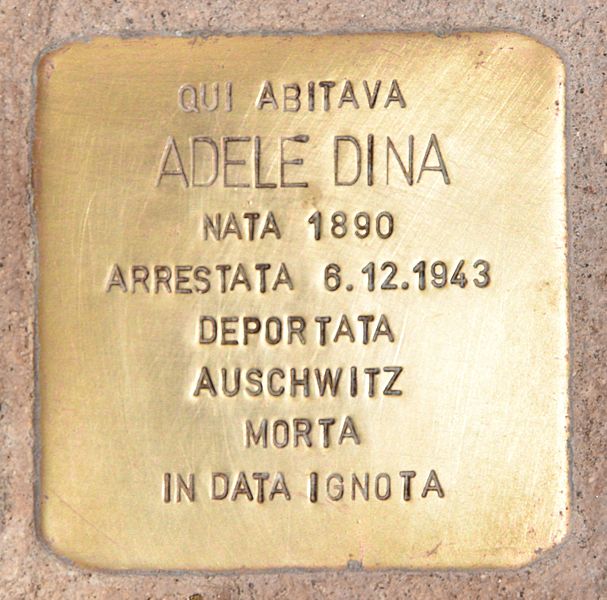 Stolpersteine Fondamenta dei Mori 3399a