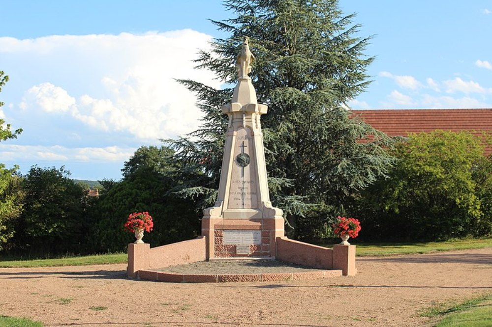 Oorlogsmonument Anzy-le-Duc