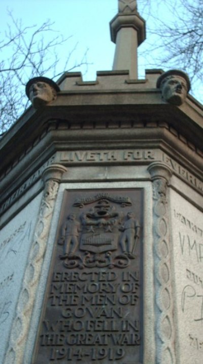 Oorlogsmonument Govan #1