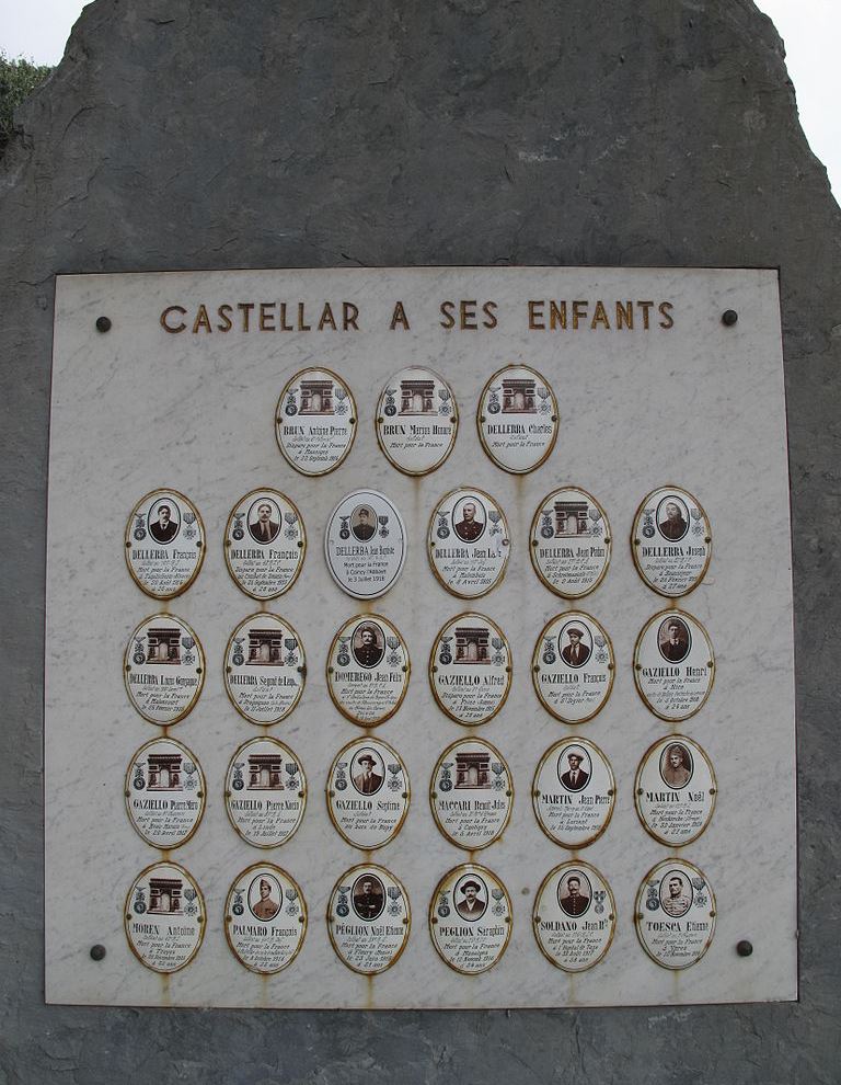 World War I Memorial Castellar #1