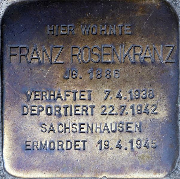 Stolpersteine Mirabellplatz 1 #2