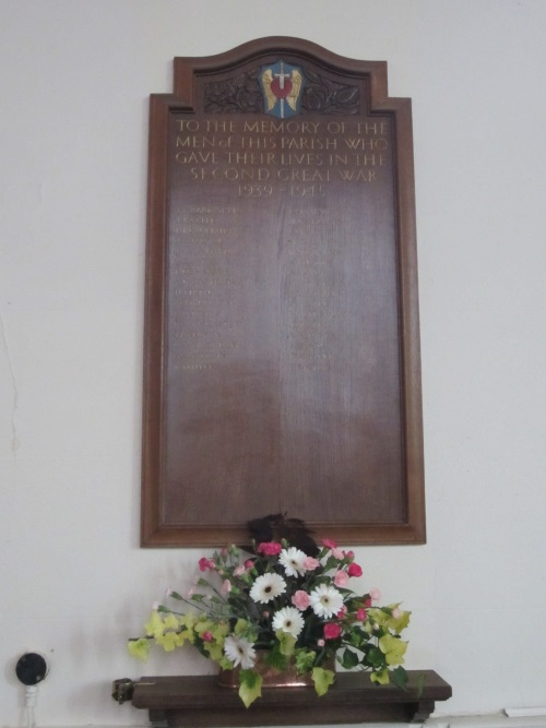 Memorials St Marys Church Burley in Wharfedale #2