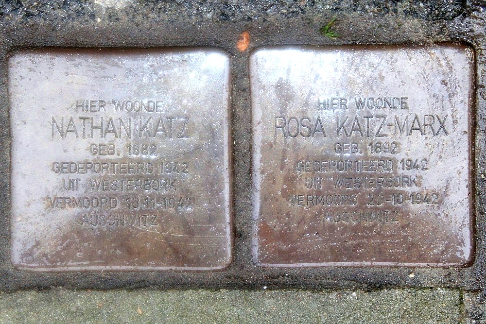 Stolpersteine Rubensstraat 38 #1