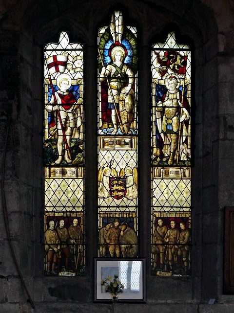 Oorlogsmonument Boerenoorlog St. Leonard's Church Middleton #2