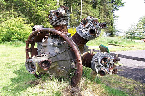 Engine Avro Anson Trainer K6255