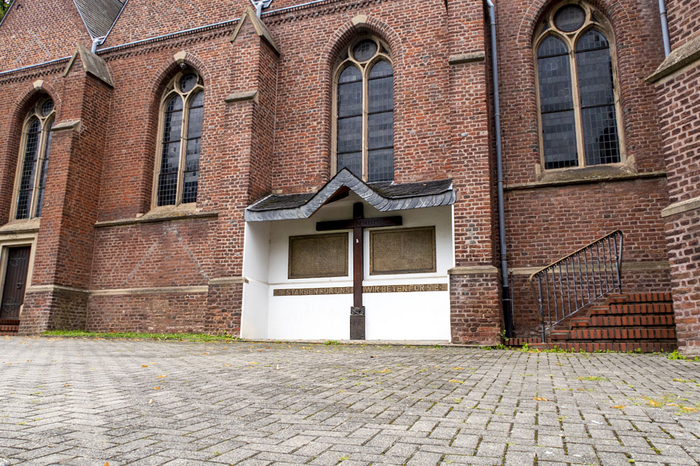 Gedenktekens Kerk Ratheim