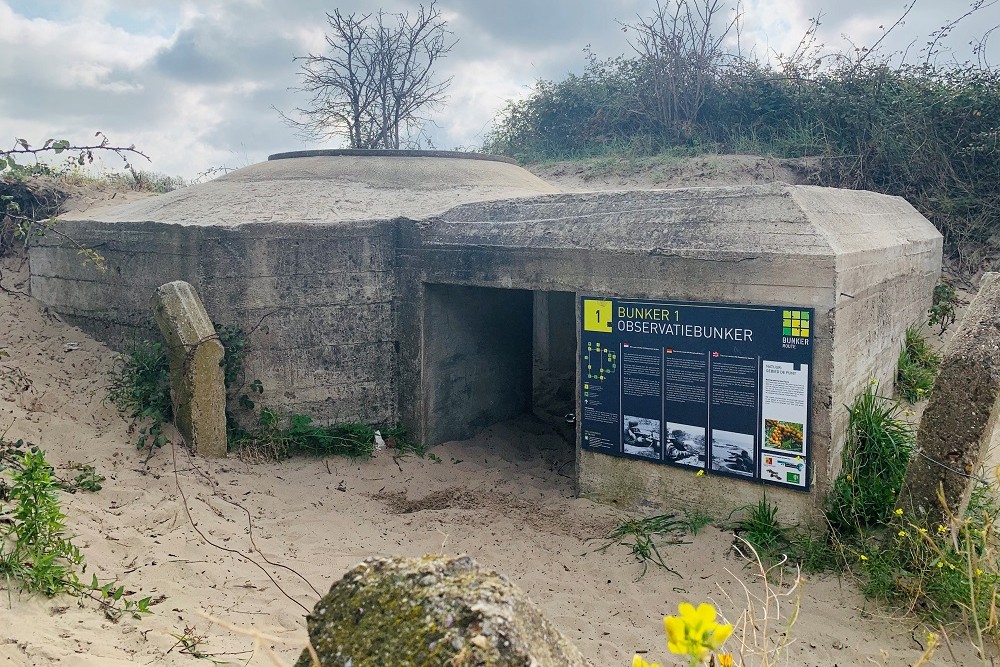 Observatie Bunker Bunkerroute no. 1 De Punt #1