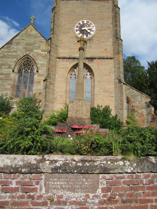 War memorial Clent #3