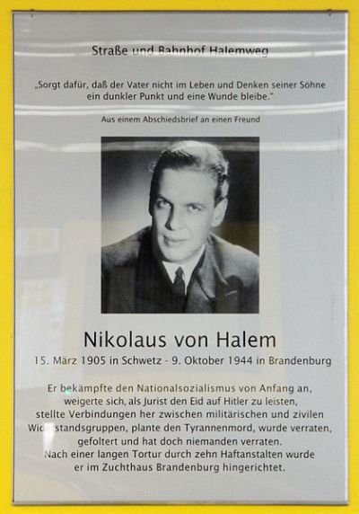 Memorial Nikolaus Christoph von Halem #1