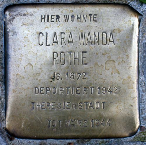 Stolpersteine Stierstrae 3