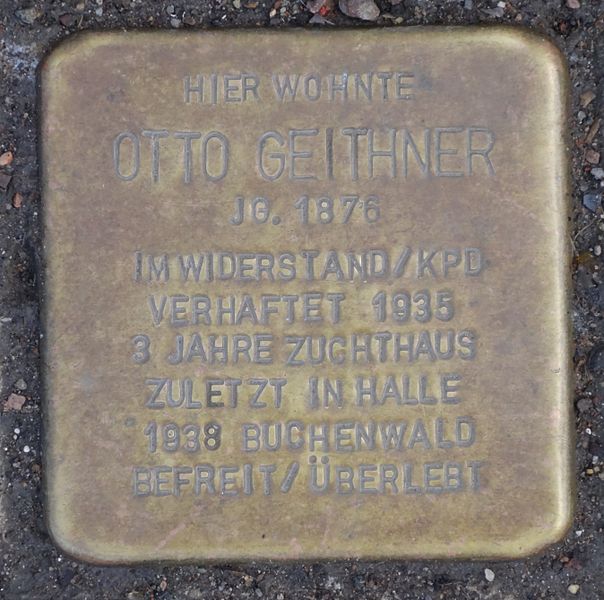 Stumbling Stone Oststraße 40