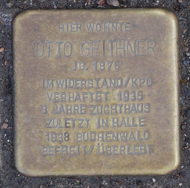 Stolperstein Oststrae 40 #1