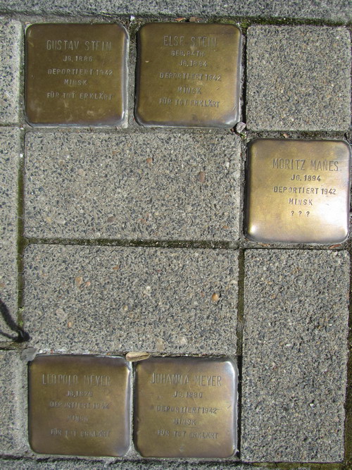Stolpersteine Neusser Straße 592 #3