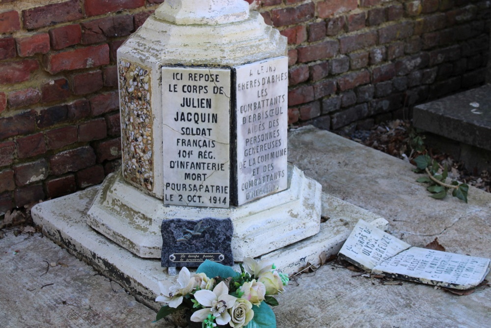 French War Grave Erbisoeul #2
