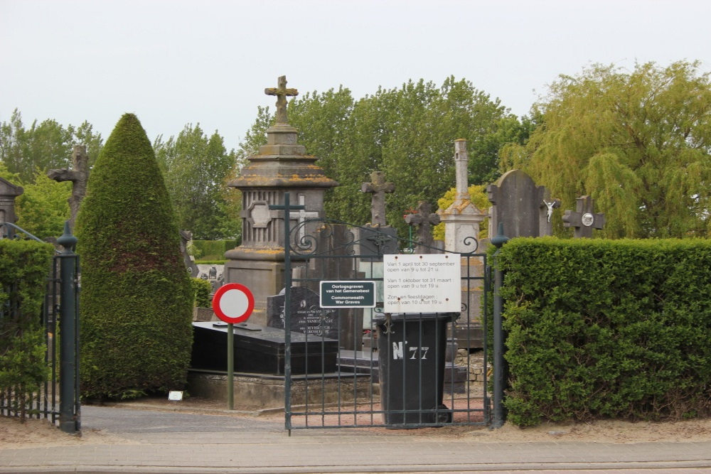 Oorlogsgraven van het Gemenebest Nieuwpoort #1